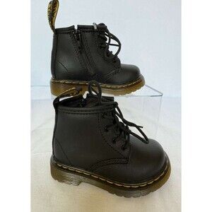Dr Martens 1460 Toddler Boots Black Lace Zip US 5 EU 20